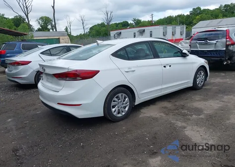 2017 Hyundai Elantra Se from USA, damaged, VIN 5NPD74LFXHH170885
